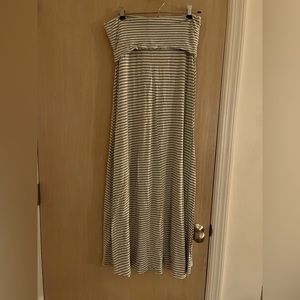 GAP Convertible Striped Maxi Skirt
